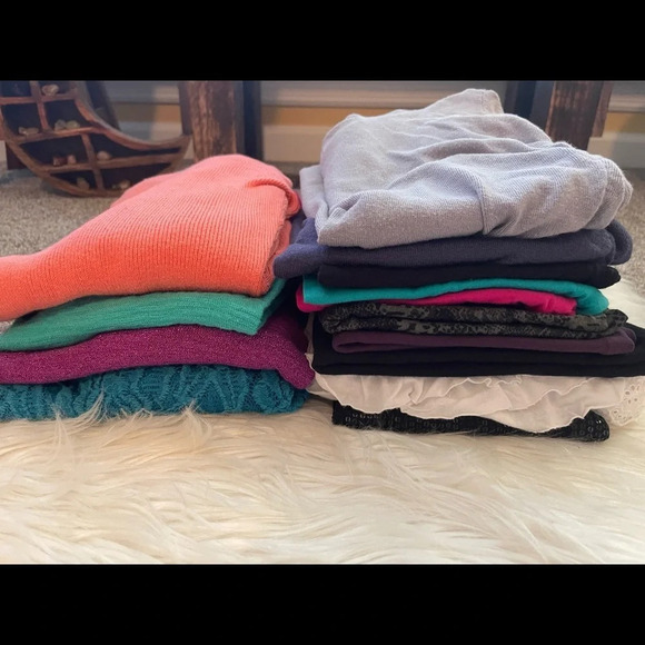 Express Sweaters - Women’s Express sweaters/tops bundle- 14 items- size small